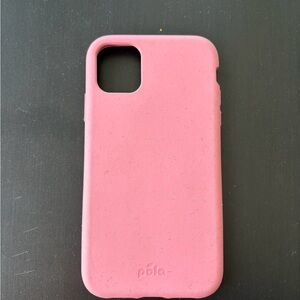 Pela Pink Sustainable iPhone 11 Phone Case